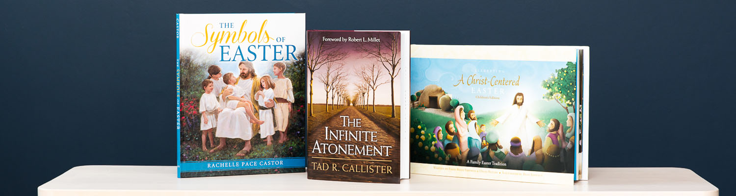 banner for jesus christ category that has the book the infinite atonement thats an lds book about jesus christ
