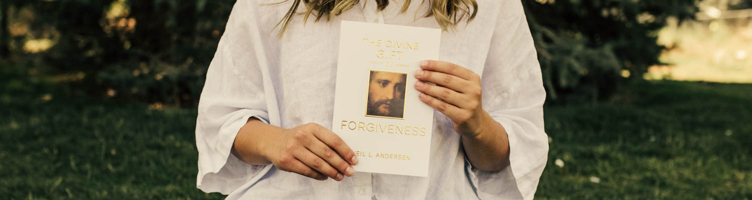 banner for repentance and forgiveness category thats part of our lds books to help support church members