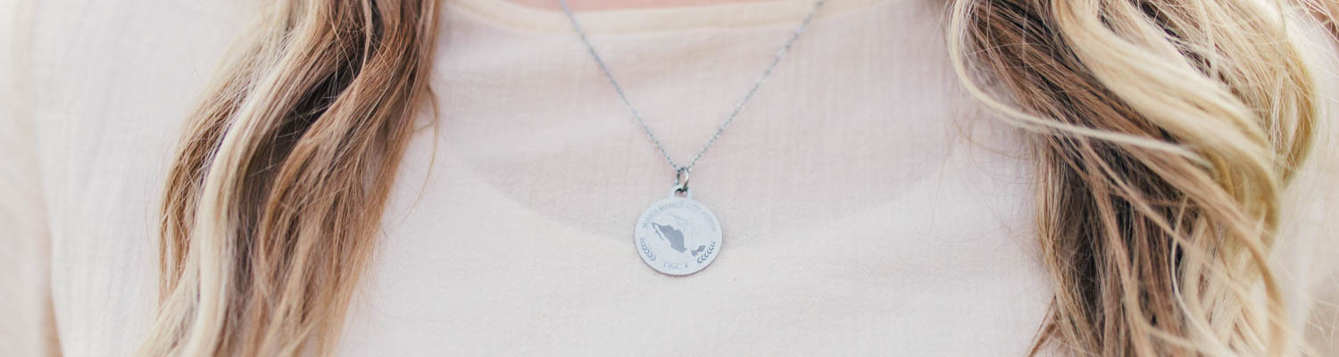 Louisiana Mission Necklace - Silver/Gold for Women - Lds Necklace