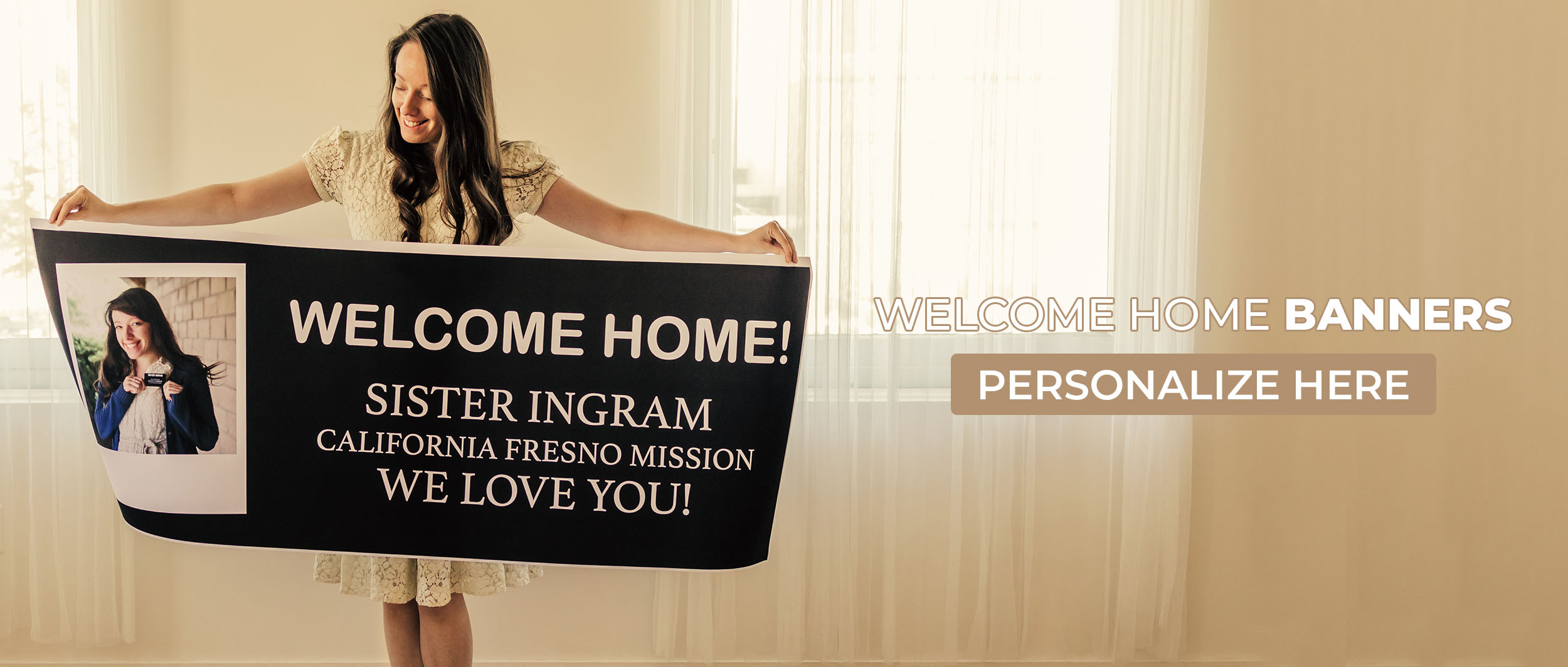 LDS Missionary Welcome Home Posters & Banners