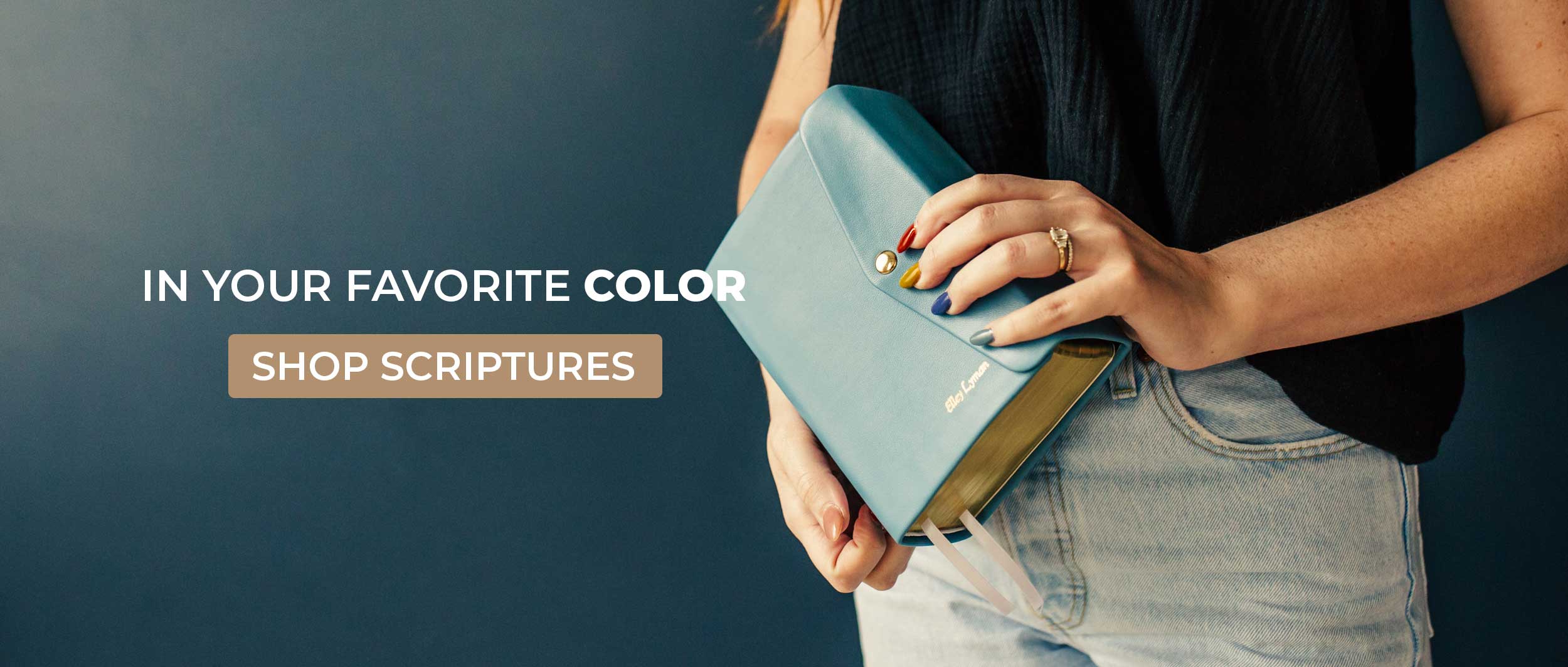 Hand-Bound Leather Scriptures in 30+ Colors