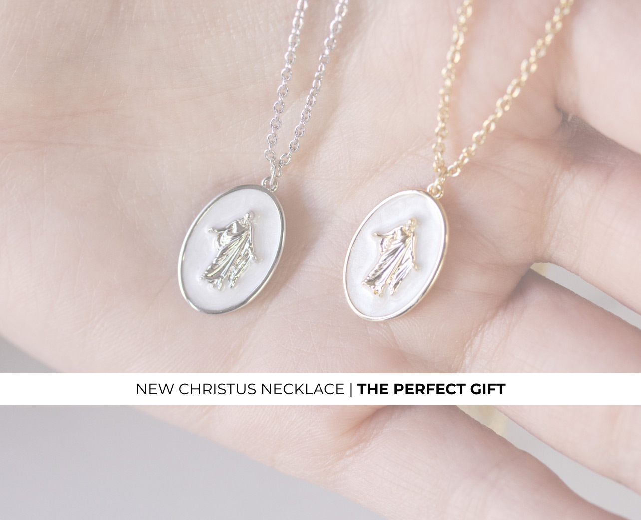 New Enamel Christus Necklace