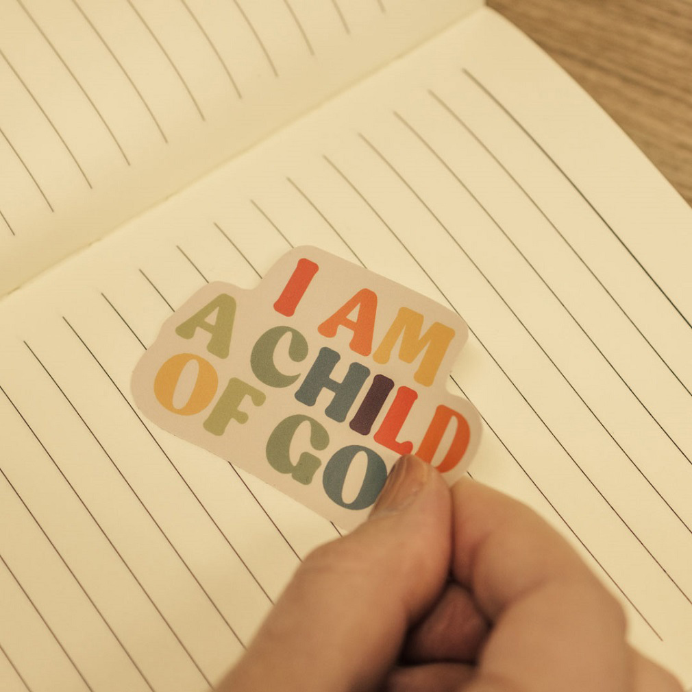 I am a Child of God Vinyl Sticker - LDP-VS-COG-1
