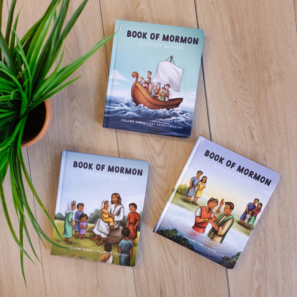 Book of Mormon Stories for Kids Vol. 1-3 Hardback Set - CF-57499