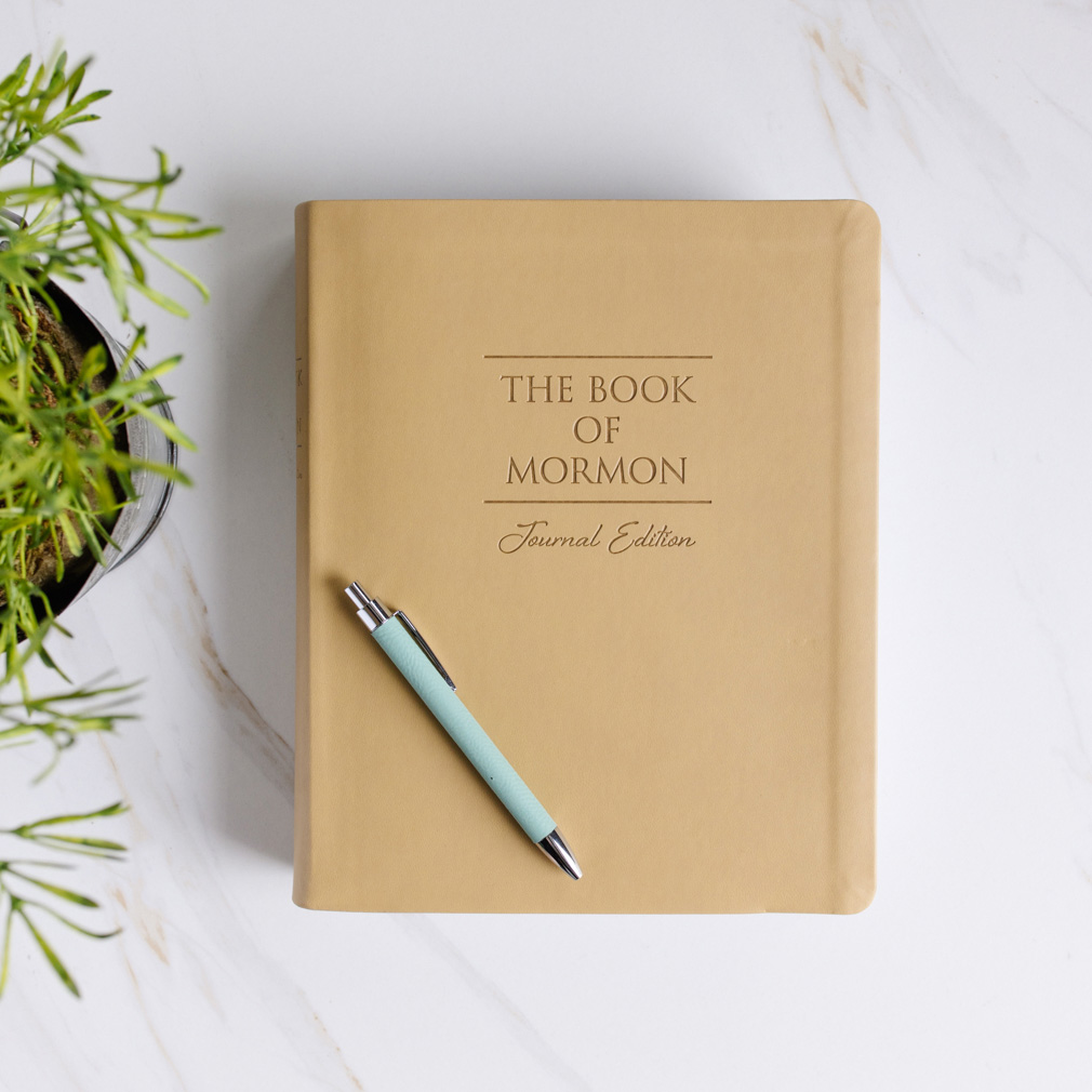 The Book of Mormon Journal Edition - Brown - DBD-5217867