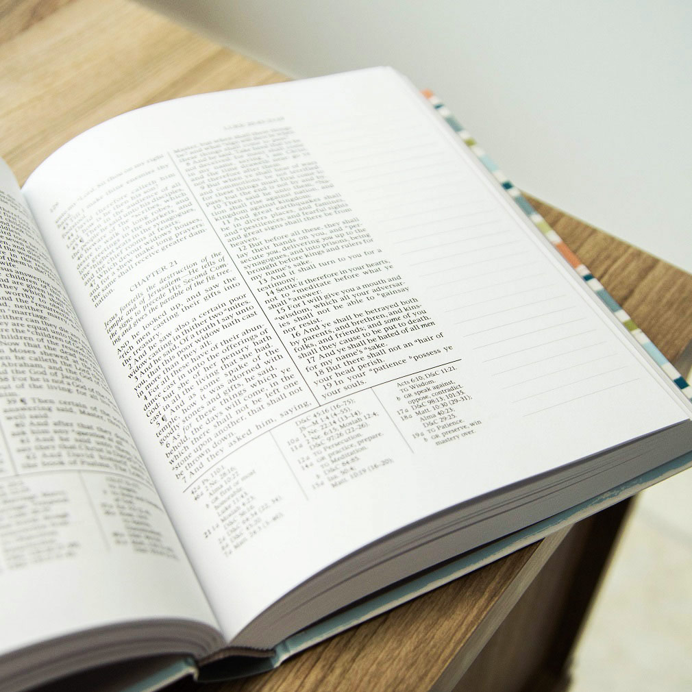 The New Testament Journal Edition - Stripes - DBD-5221714