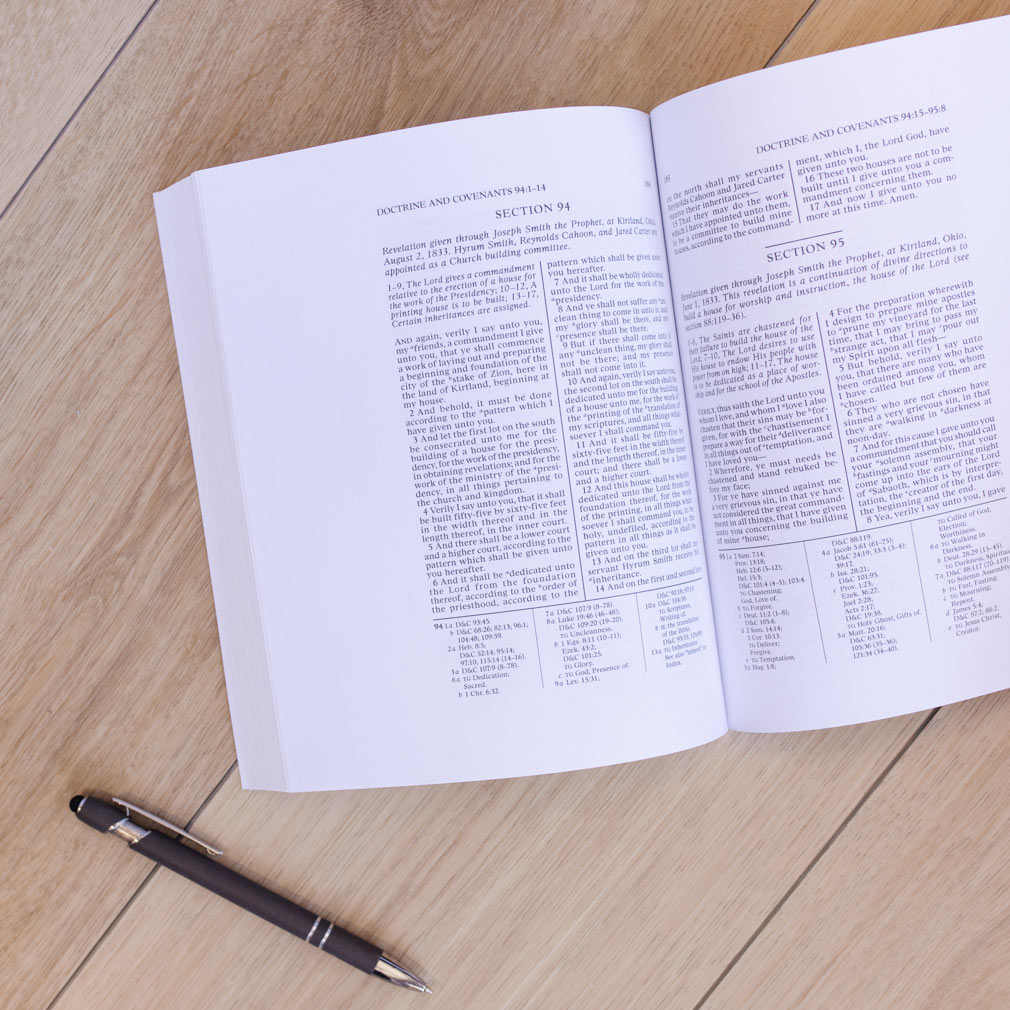 The Doctrine and Covenants and Pearl of Great Price Journal Edition - Yellow - DBD-5249942