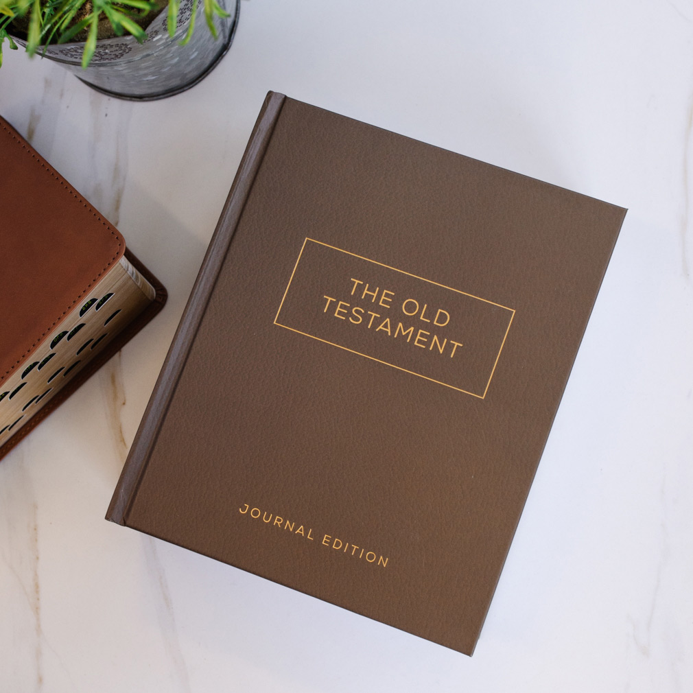 The Old Testament Journal Edition - Brown - DBD-5255077