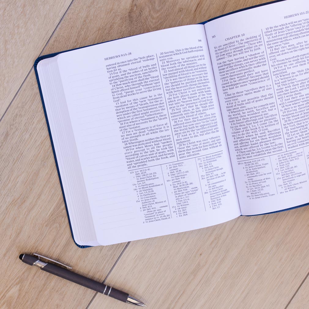 The New Testament Journal Edition - Faux Leather Blue - DBD-6001740