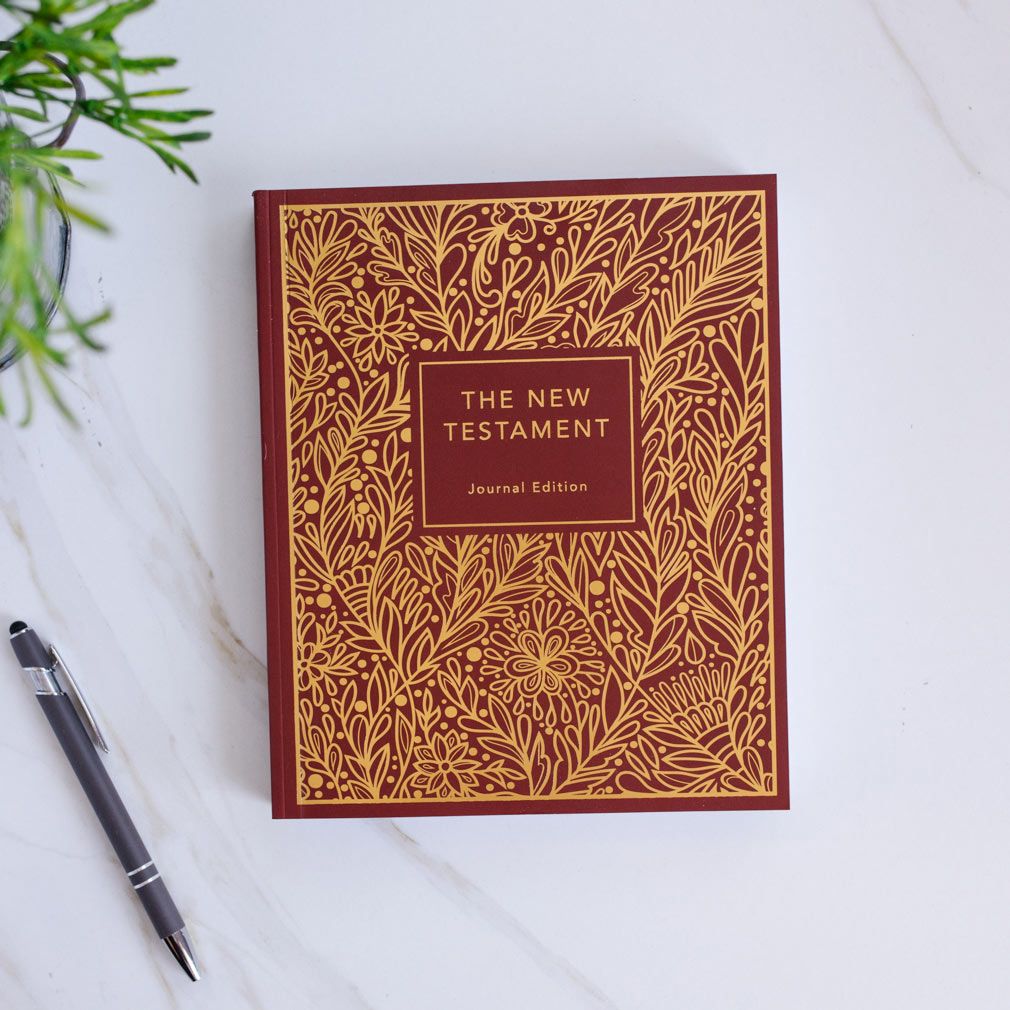 The New Testament Journal Edition - Burgundy - DBD-6001808