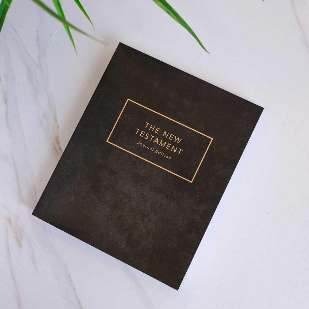The New Testament Journal Edition - Dark Gray - DBD-6001809