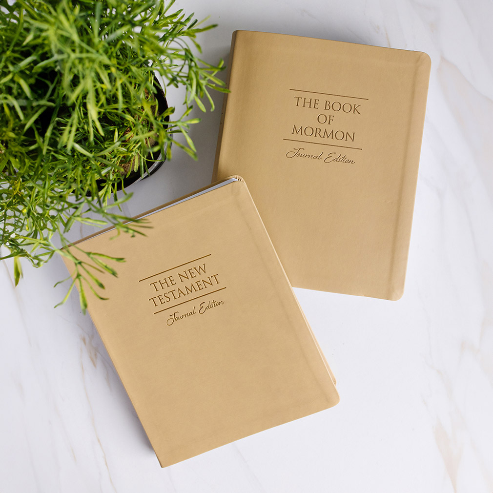 The New Testament Faux Leather Journal Edition - Large Print - DBD-6001741