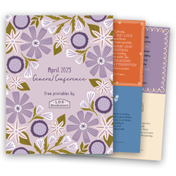 April 2025 General Conference Quotes Color - Digital Download