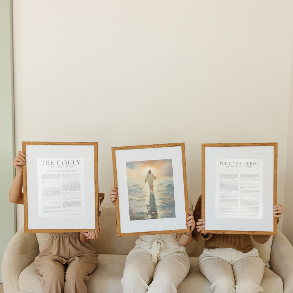 Be Not Afraid Proclamation Set - Framed/Unframed Wall Art - LDP-ART-PRO-SET-BNA