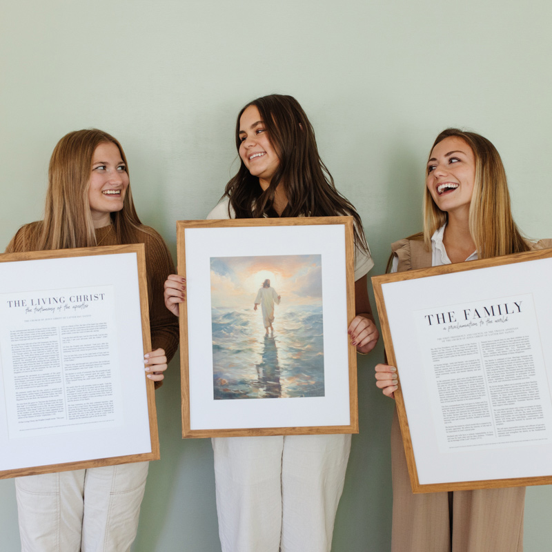 Be Not Afraid Proclamation Set - Framed/Unframed Wall Art - LDP-ART-PRO-SET-BNA