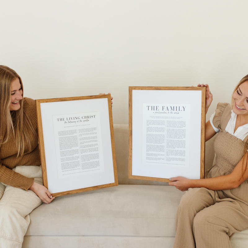 Be Not Afraid Proclamation Set - Framed/Unframed Wall Art - LDP-ART-PRO-SET-BNA