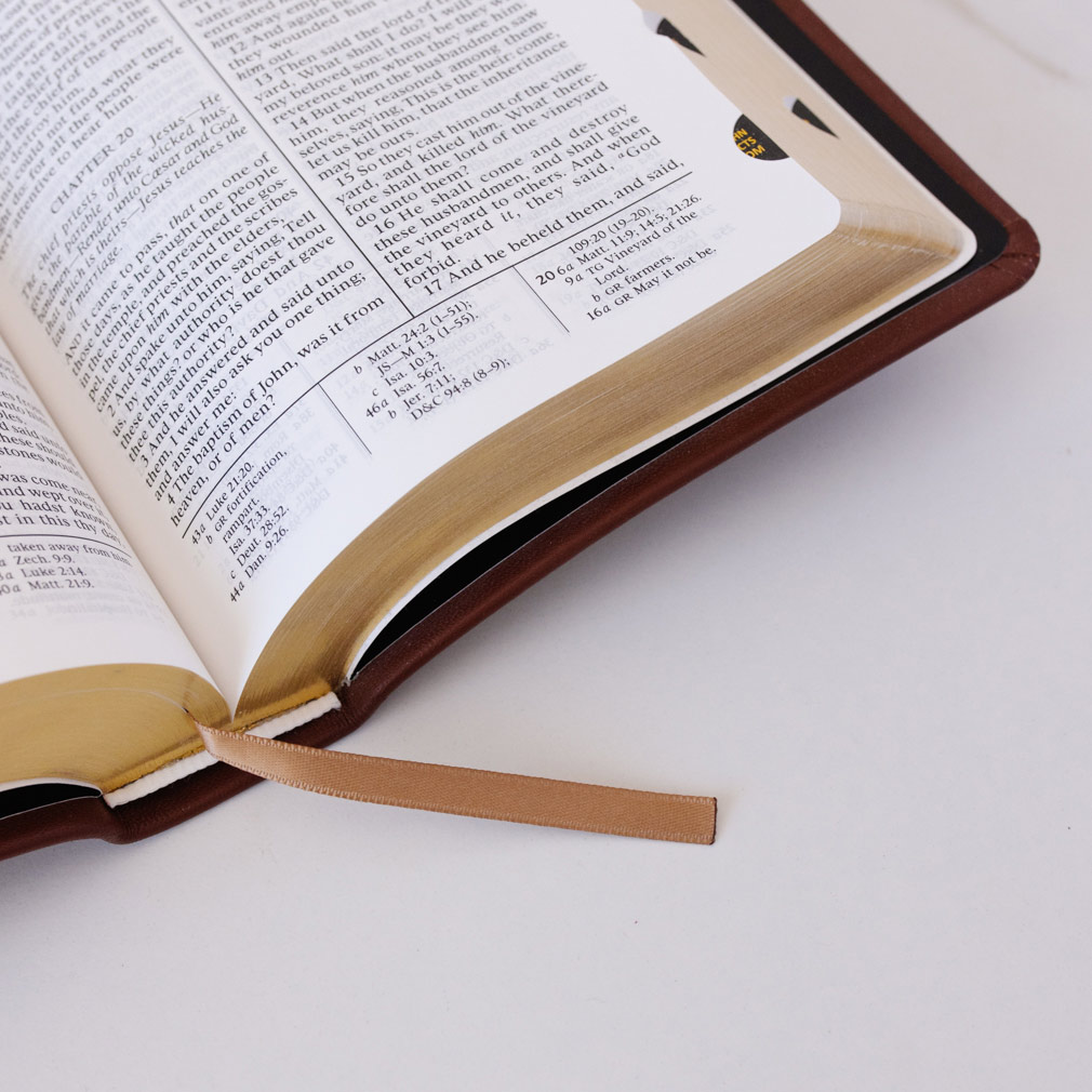 Pre-Made Hand-Bound Genuine Leather Bible - Rustic Brown - LDP-HB-RB-RBR-PM