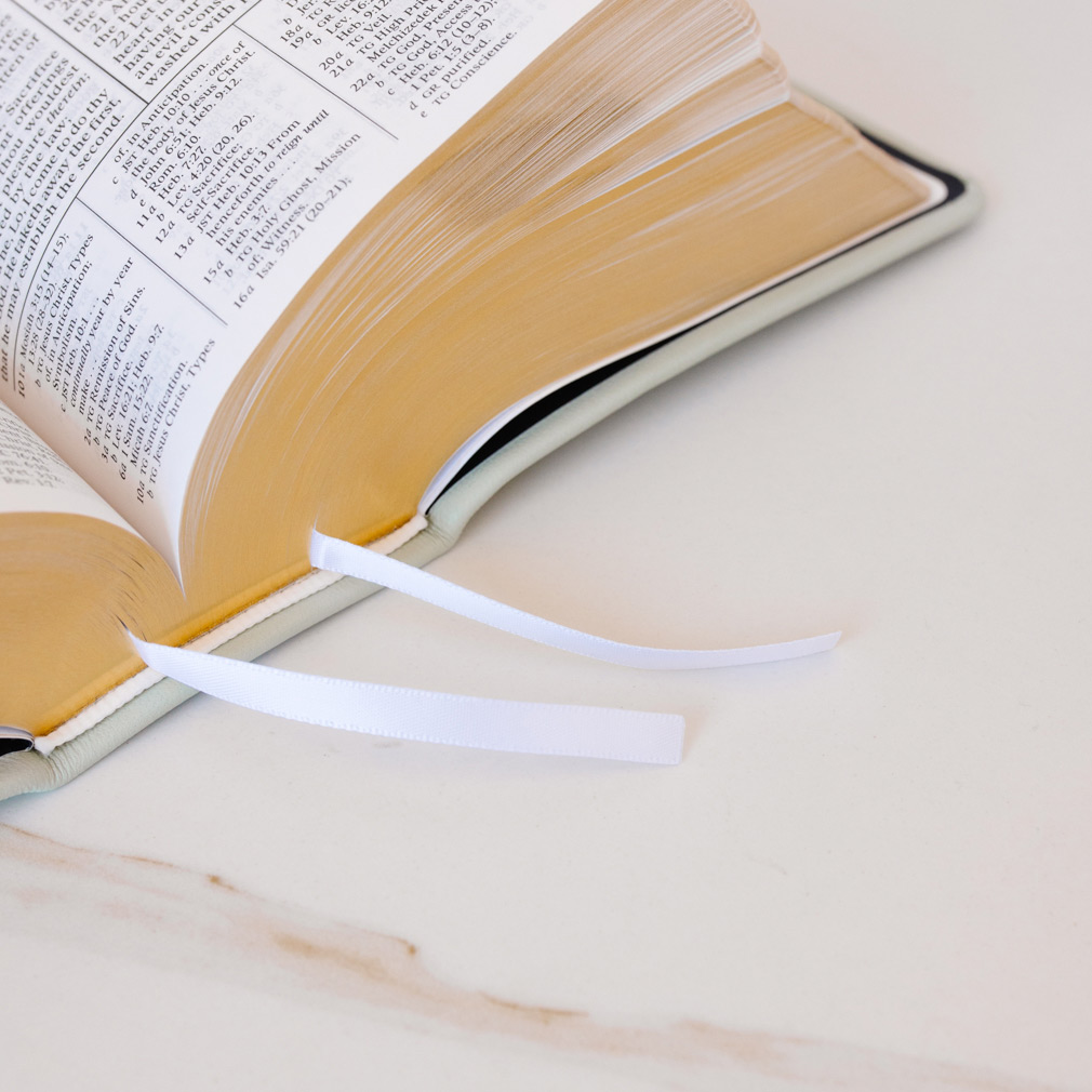 Pre-Made Hand-Bound Genuine Leather Quad - Mint Green - LDP-HB-RQ-MNT-PM