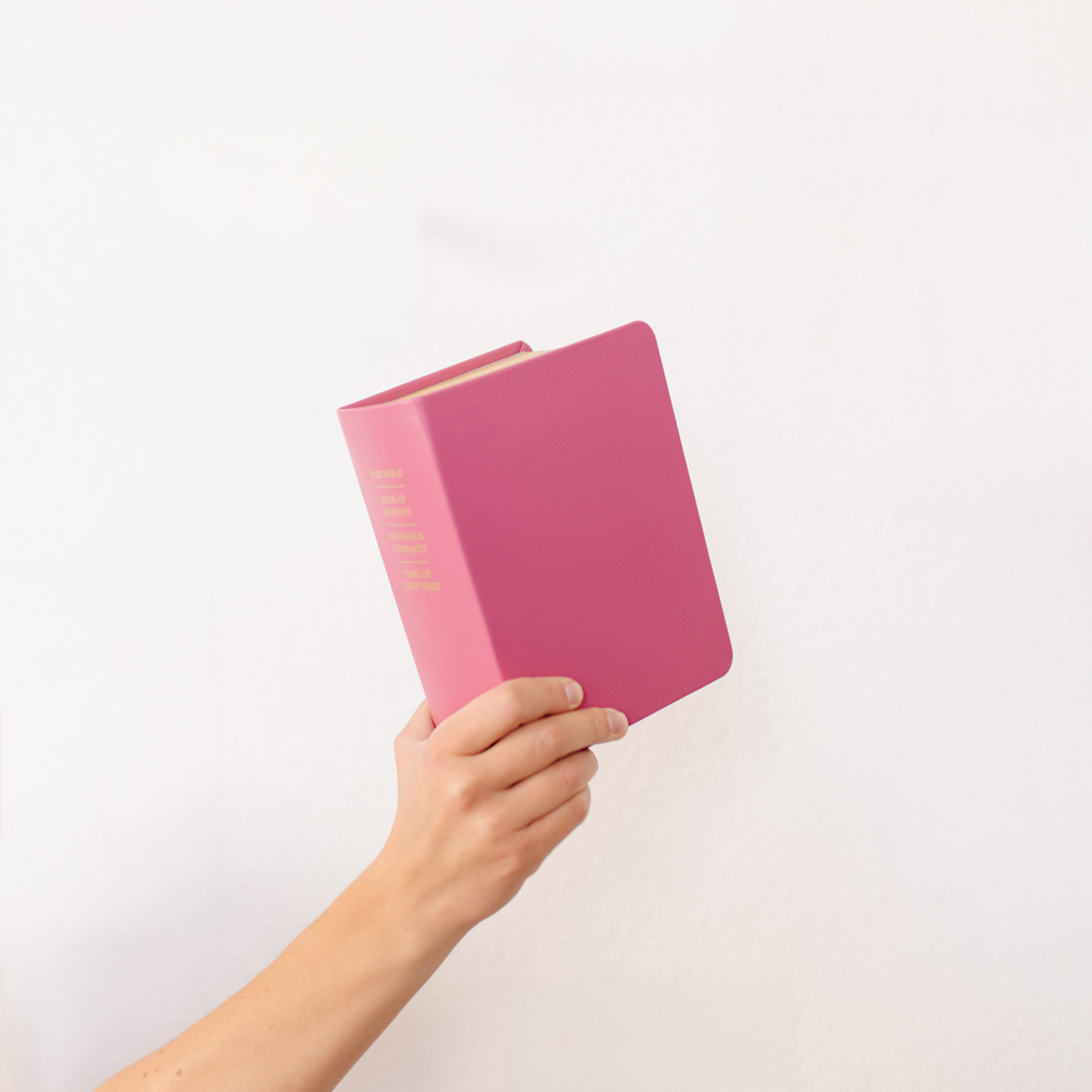 Hand-Bound Genuine Leather Quad - Pink - LDP-HB-RQ-PNK