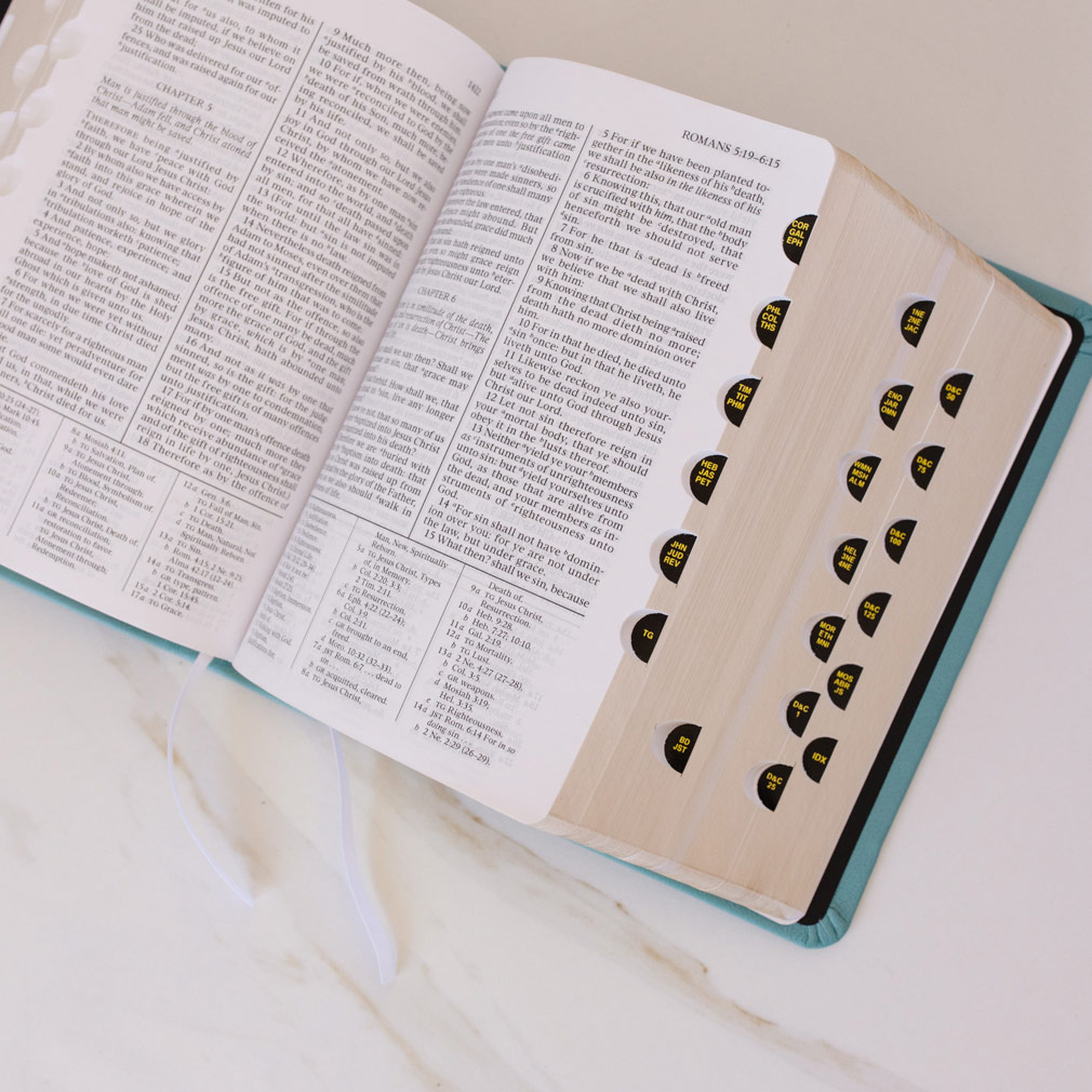 Pre-Made Hand-Bound Genuine Leather Quad - Teal - LDP-HB-RQ-TEL-PM