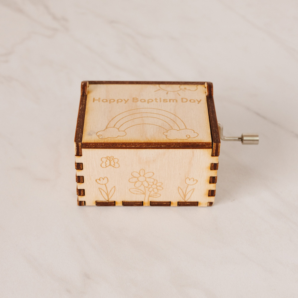 Happy Baptism Day Music Box - LDP-MB-BPTDY