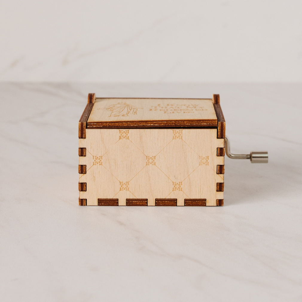 I Know That My Redeemer Lives Music Box - Christus - LDP-MB-SMP-CHRIST-RL