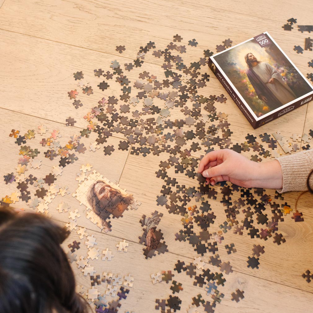 Joy Cometh in the Morning - 500 Piece Puzzle - LDP-PZ-JCM