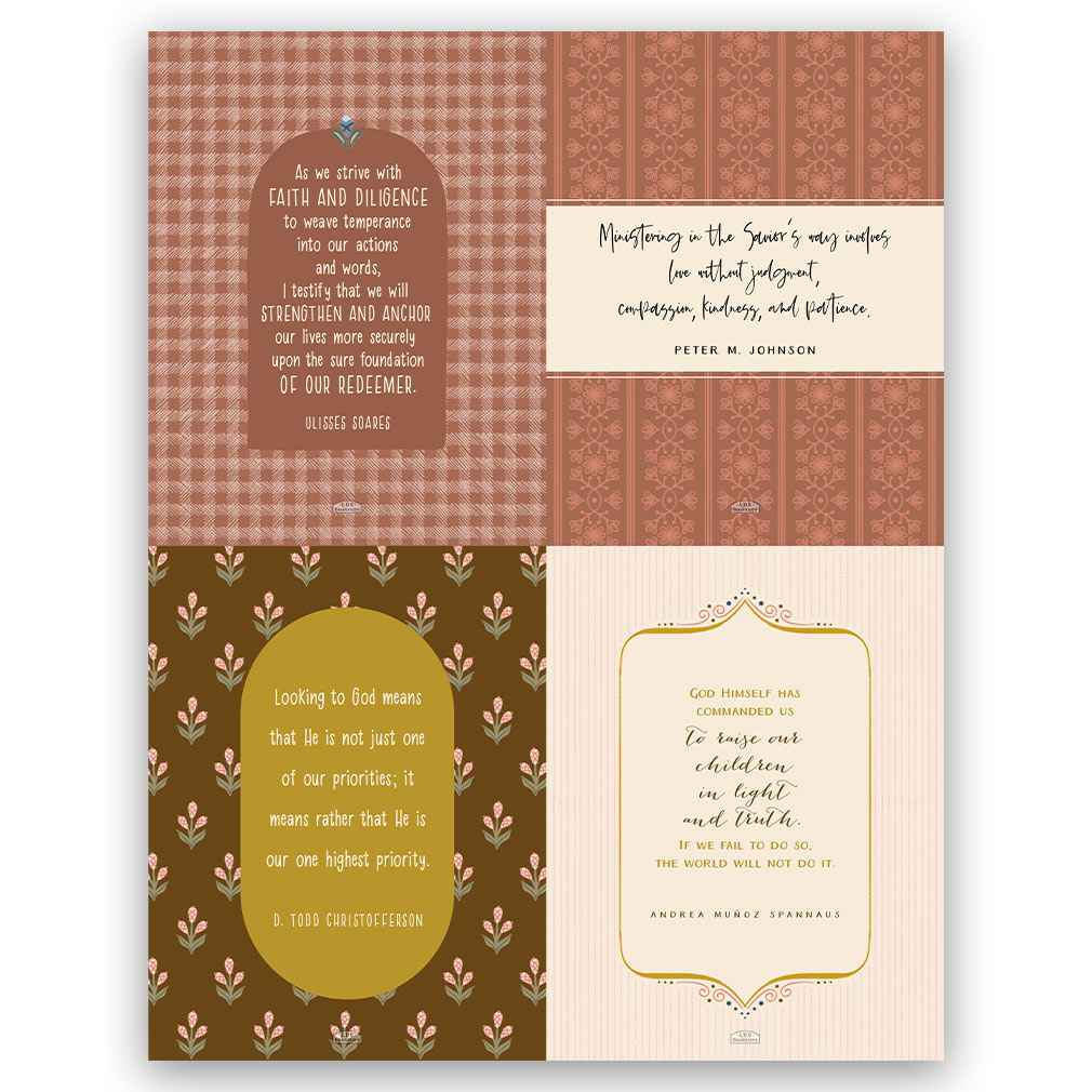 October 2025 General Conference Quotes Color - Digital Download - LDPD-PBL-GCP-OCT25-QUOTE-COLOR