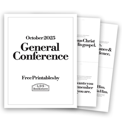 October 2025 General Conference Quotes - Digital Download general conference printable, general conference quotes, general conference quotes printable, general conference packet, quotes packet, quotes printable
