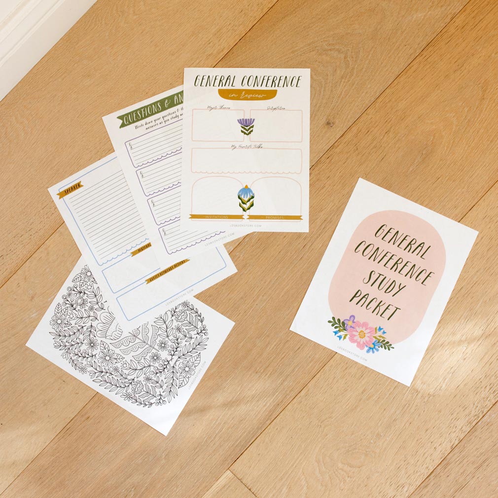 General Conference Study Packet - Digital Download - LDPD-PBL-GCSP