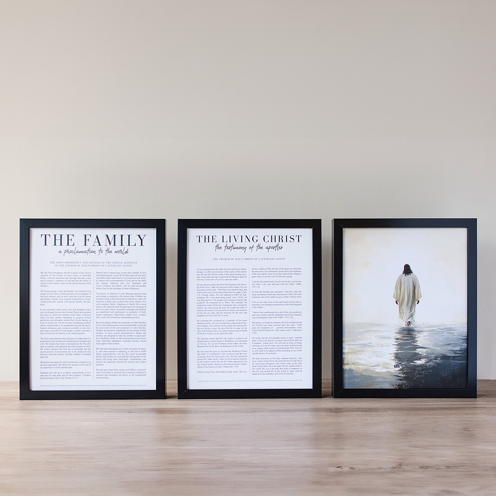 Divine Walk Proclamation Set - Wall Art - LDP-ART-PRO-SET-DW