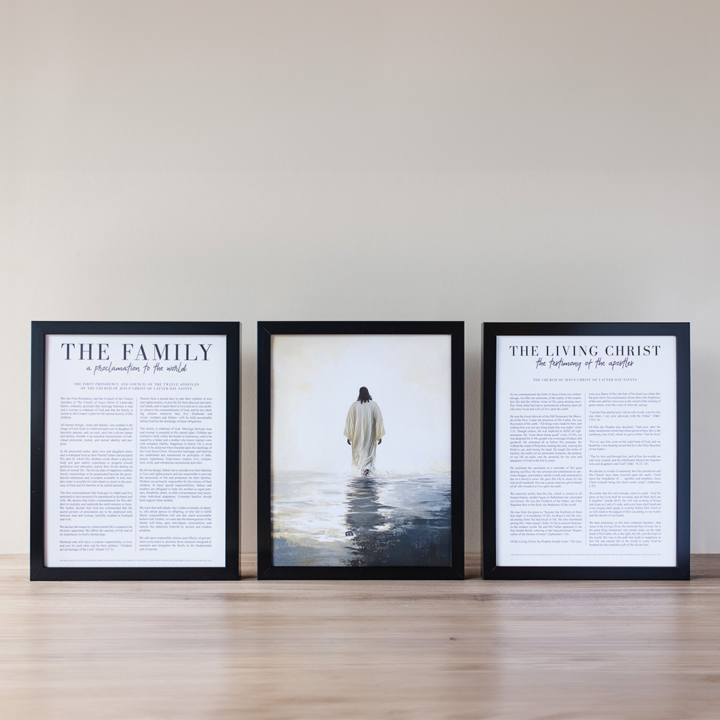 Divine Walk Proclamation Set - Framed/Unframed - LDP-ART-PRO-SET-DW