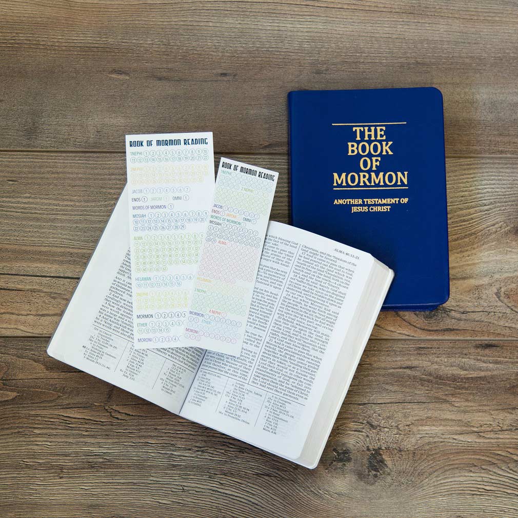 Book of Mormon Reading Chart Bookmark - Small - LDP-BOMBKMKSMLL