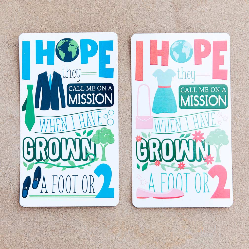 I Hope They Call Me on a Mission Bookmark - Sisters - LDP-BKMK329S
