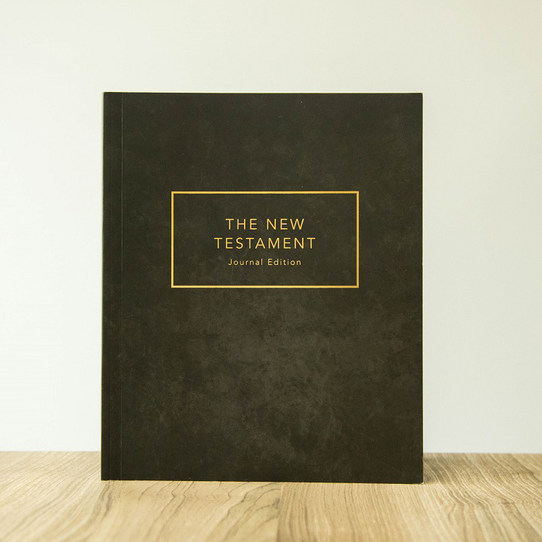 The New Testament Journal Edition - Dark Gray - DBD-6001809