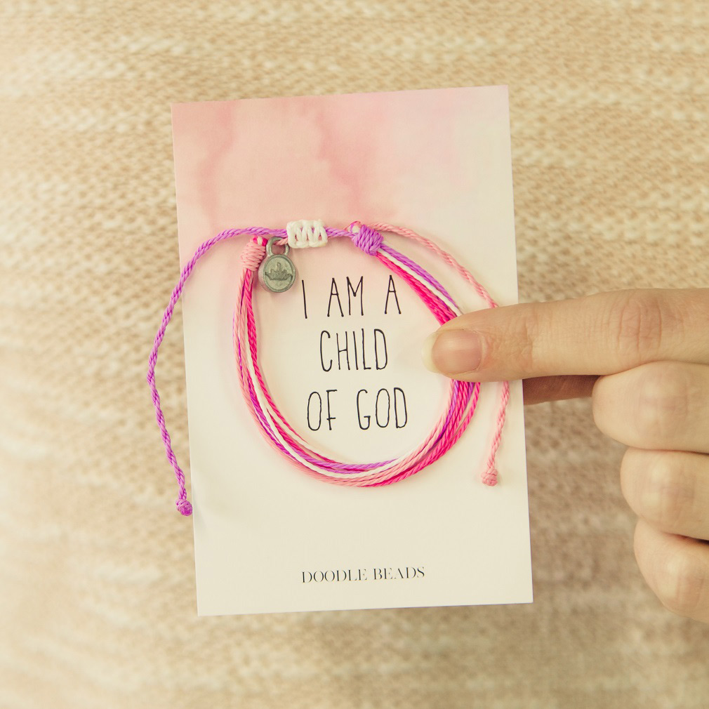 I am a Child of God Thread Bracelet - DBS-SB12