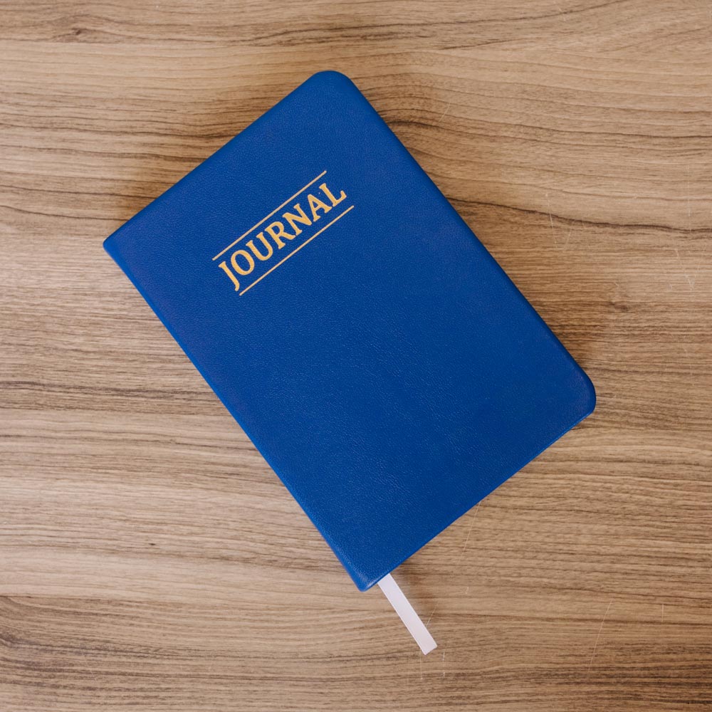 Hand-Bound Study Journal - Royal Blue - LDP-HB-JRN-RBL