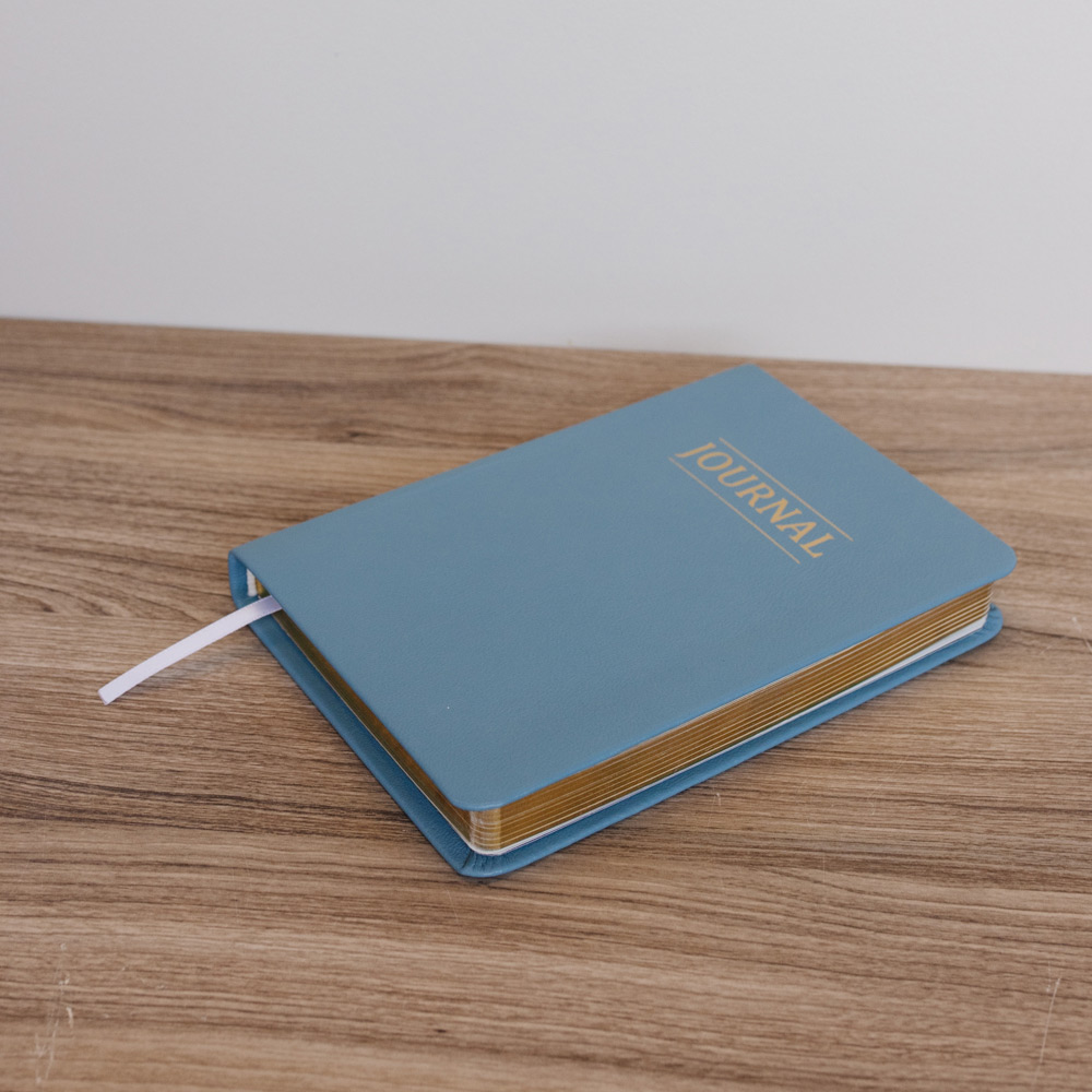 Hand-Bound Study Journal - Sky Blue - LDP-HB-JRN-SBL