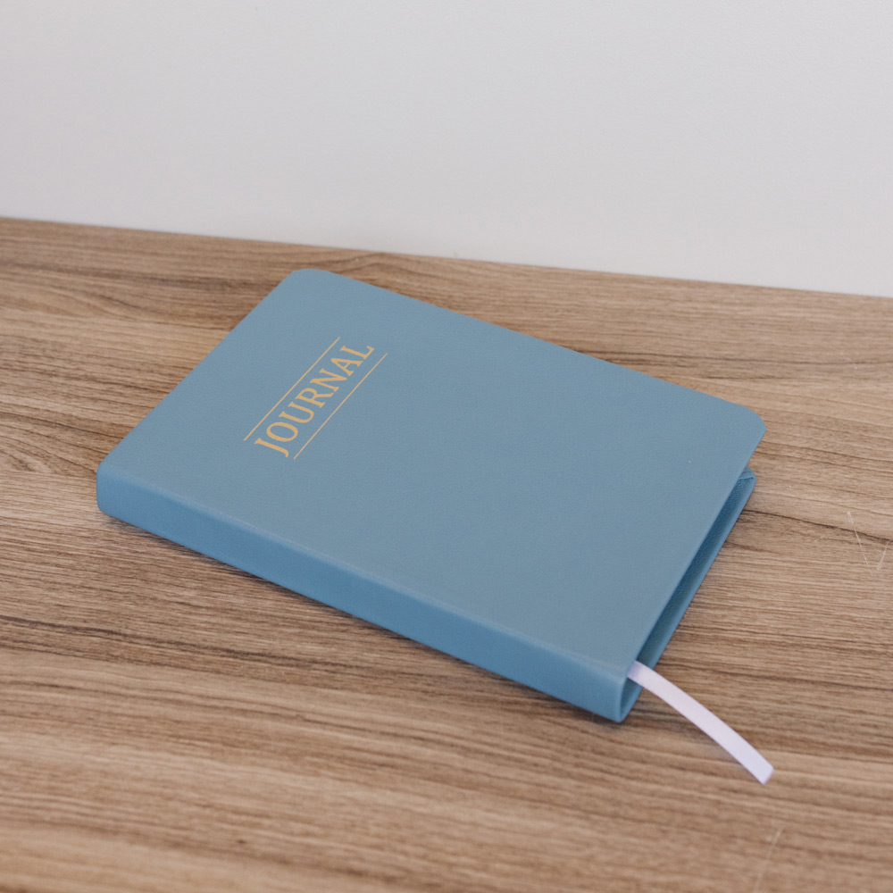 Hand-Bound Study Journal - Sky Blue - LDP-HB-JRN-SBL