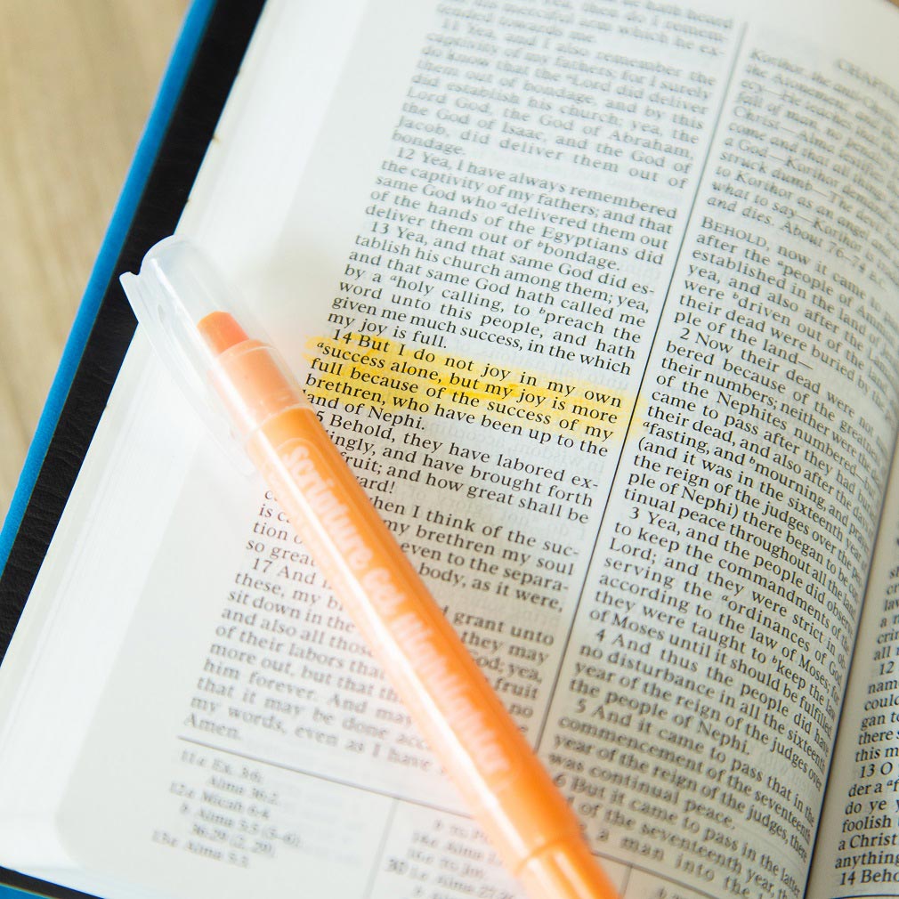 Orange Scripture Gel Highlighter - LDP-GHIG-ORNG