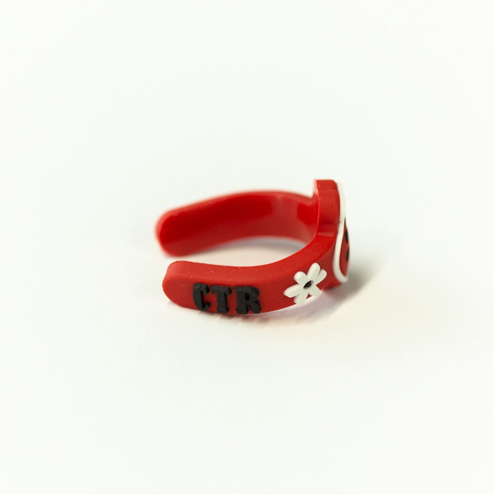 Adjustable Ladybug CTR Ring - RM-JRY260