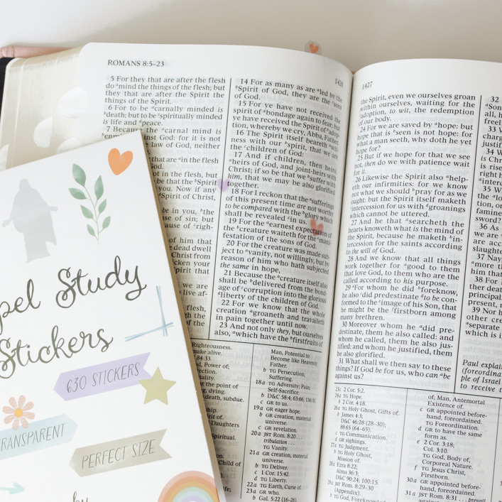 Gospel Study Scripture Stickers - LDP-GSS