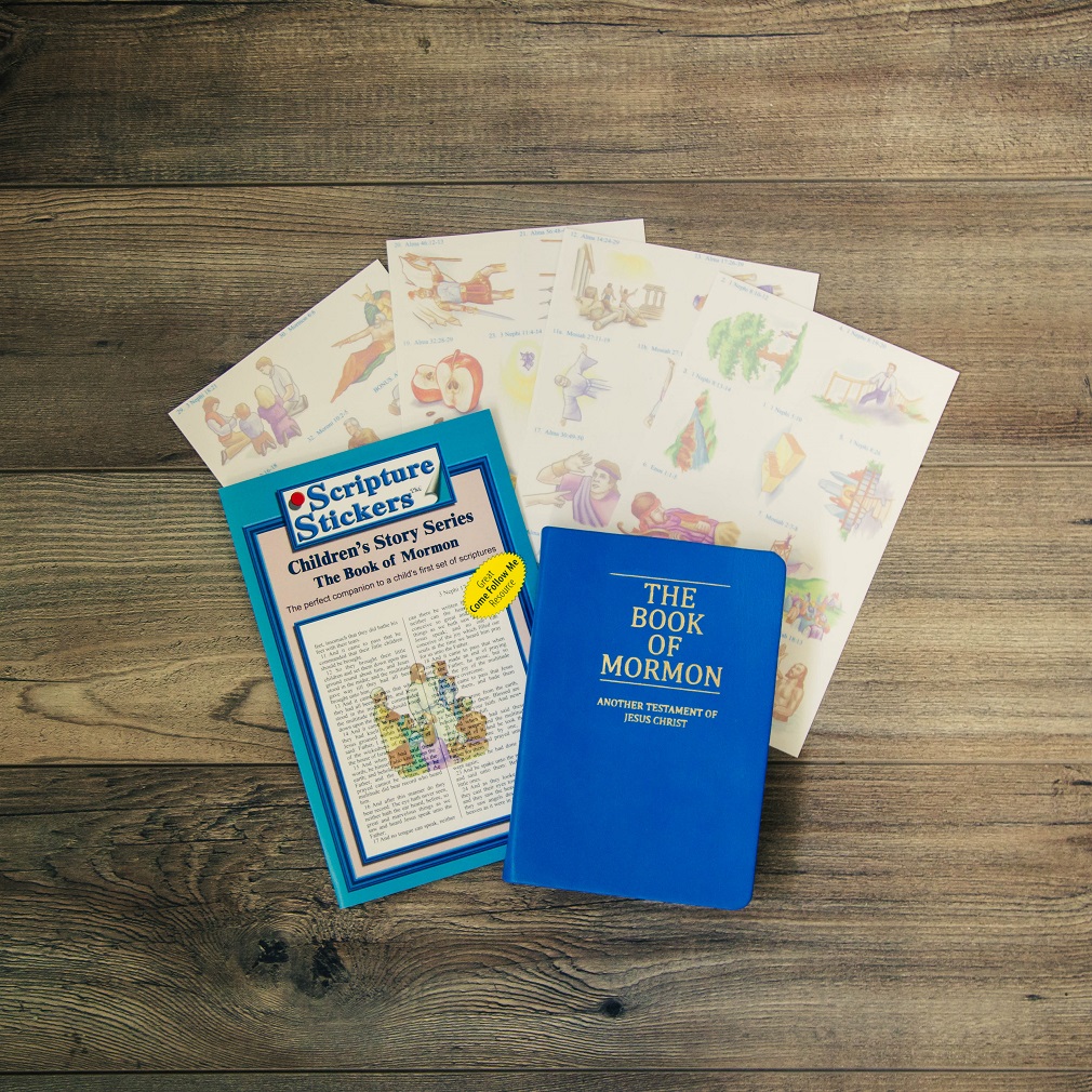 Children's Book of Mormon Scripture Stickers - SS-CBOM
