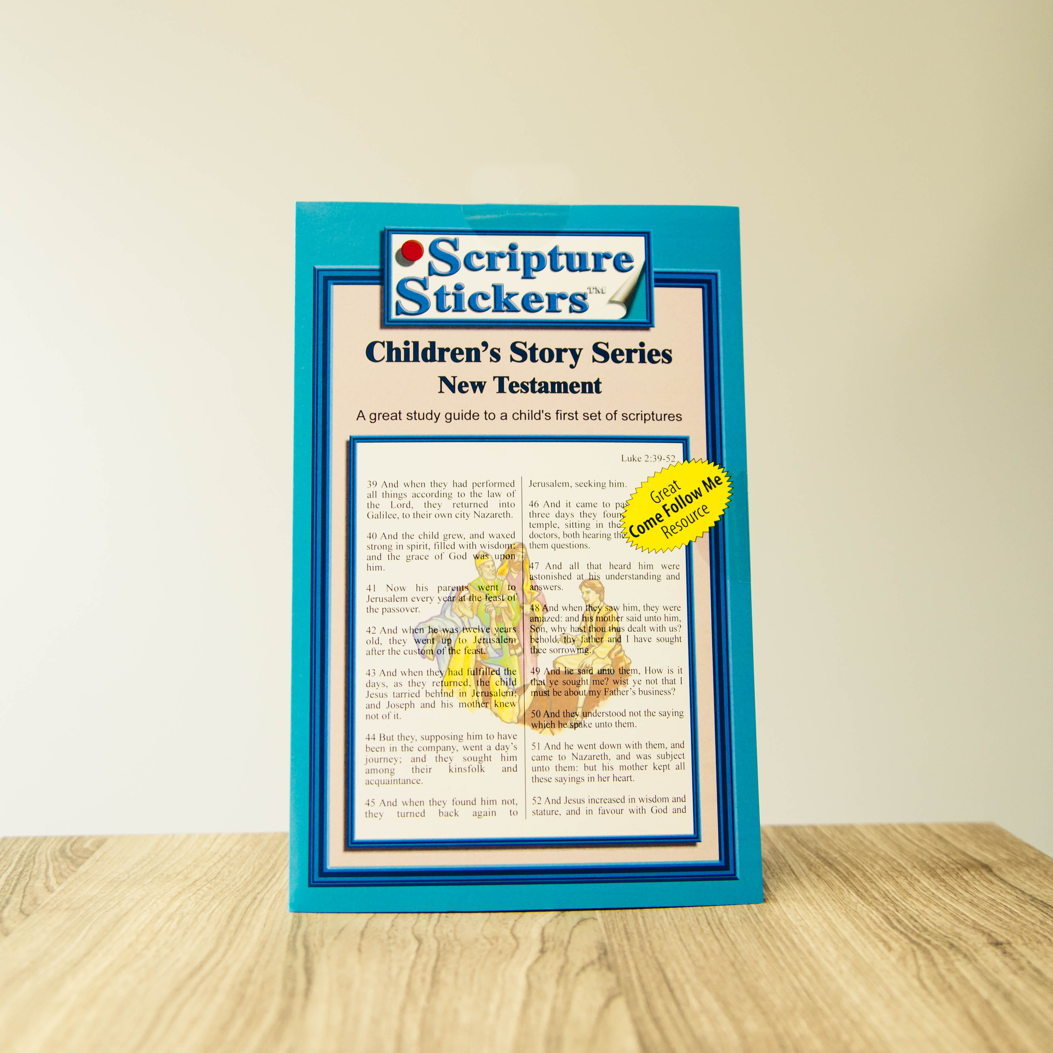 Children's New Testament Scripture Stickers - SS-CNTE