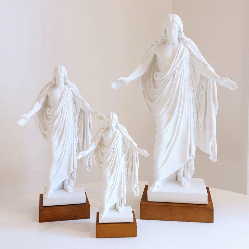 Wood Christus Statue Base - LDP-STT-WB