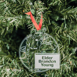 World Elder Mission Ornament - Acrylic