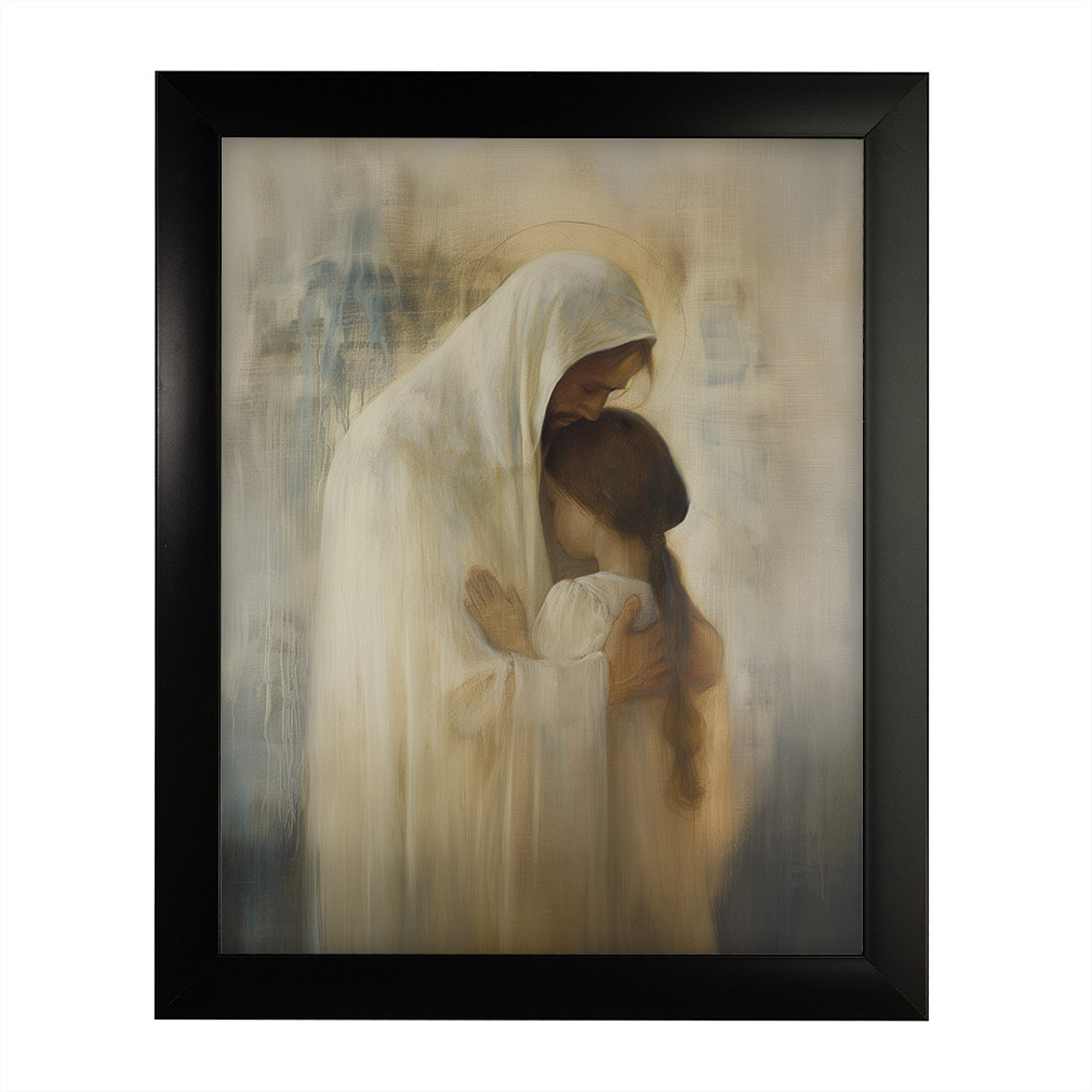 Gentleness Enfolds Me - Framed/Unframed Wall Art - LDP-ART-DA-GEM