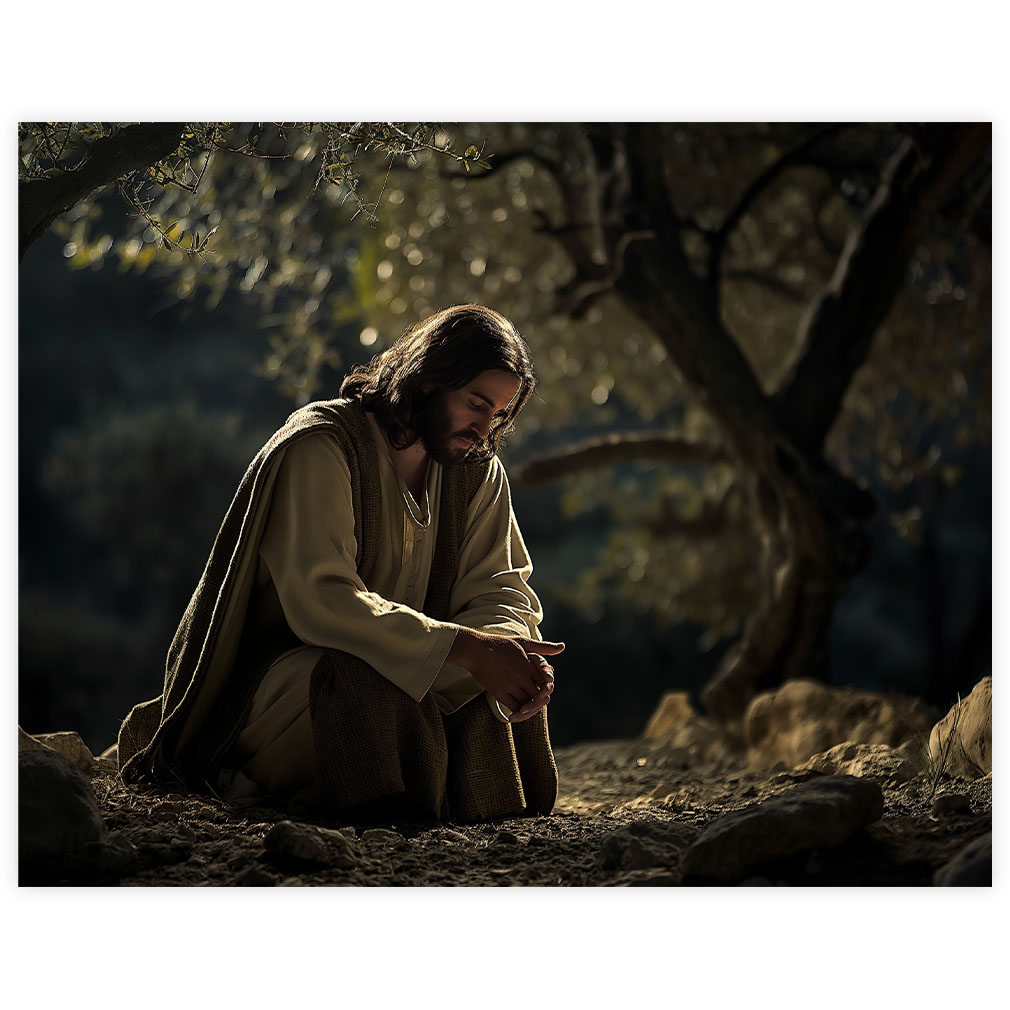 Gethsemane - Framed/Unframed Wall Art lds art, jesus lds art, framed lds art, lds artwork, lds wall art, jesus christ lds art