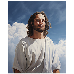 Great Jehovah - Framed/Unframed Wall Art lds art, jesus lds art, framed lds art, lds artwork, lds wall art, jesus christ lds art