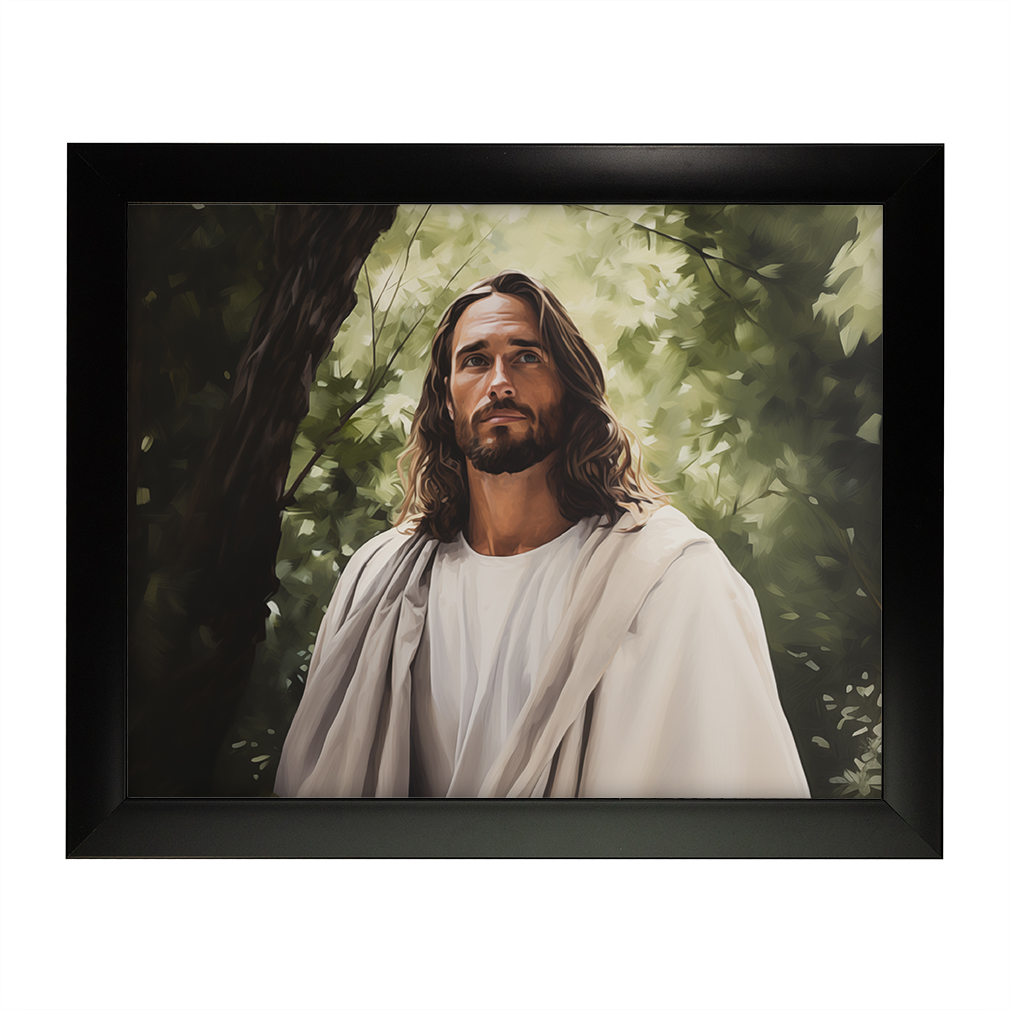 He Leadeth Me - Framed/Unframed Wall Art - LDP-ART-DA-HLM